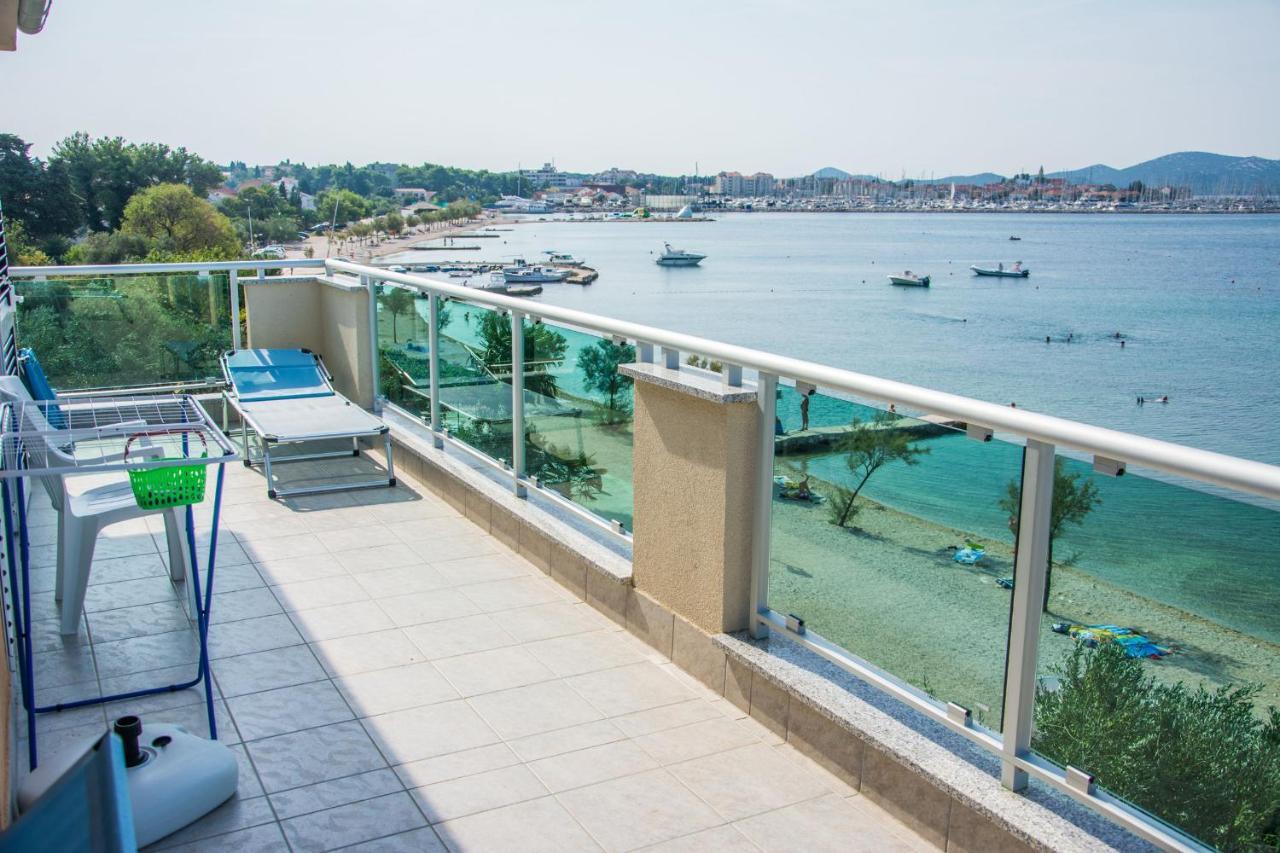 Apartments Citrine On The Beach Biograd na Moru Kültér fotó
